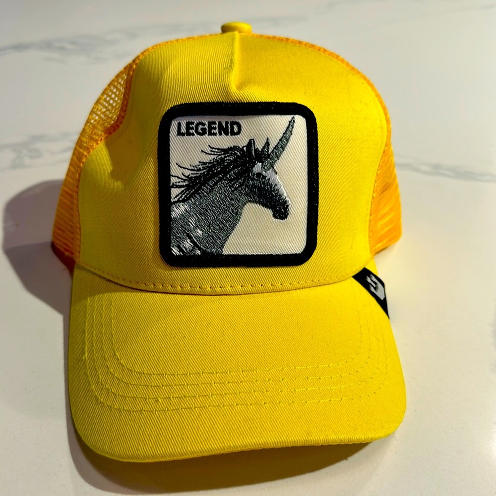 Legend Unicorn Patch Trucker Hat